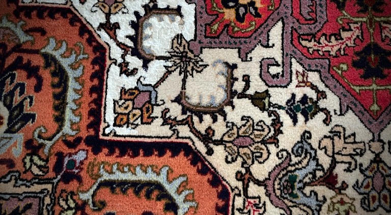 corrección de colores alfombras