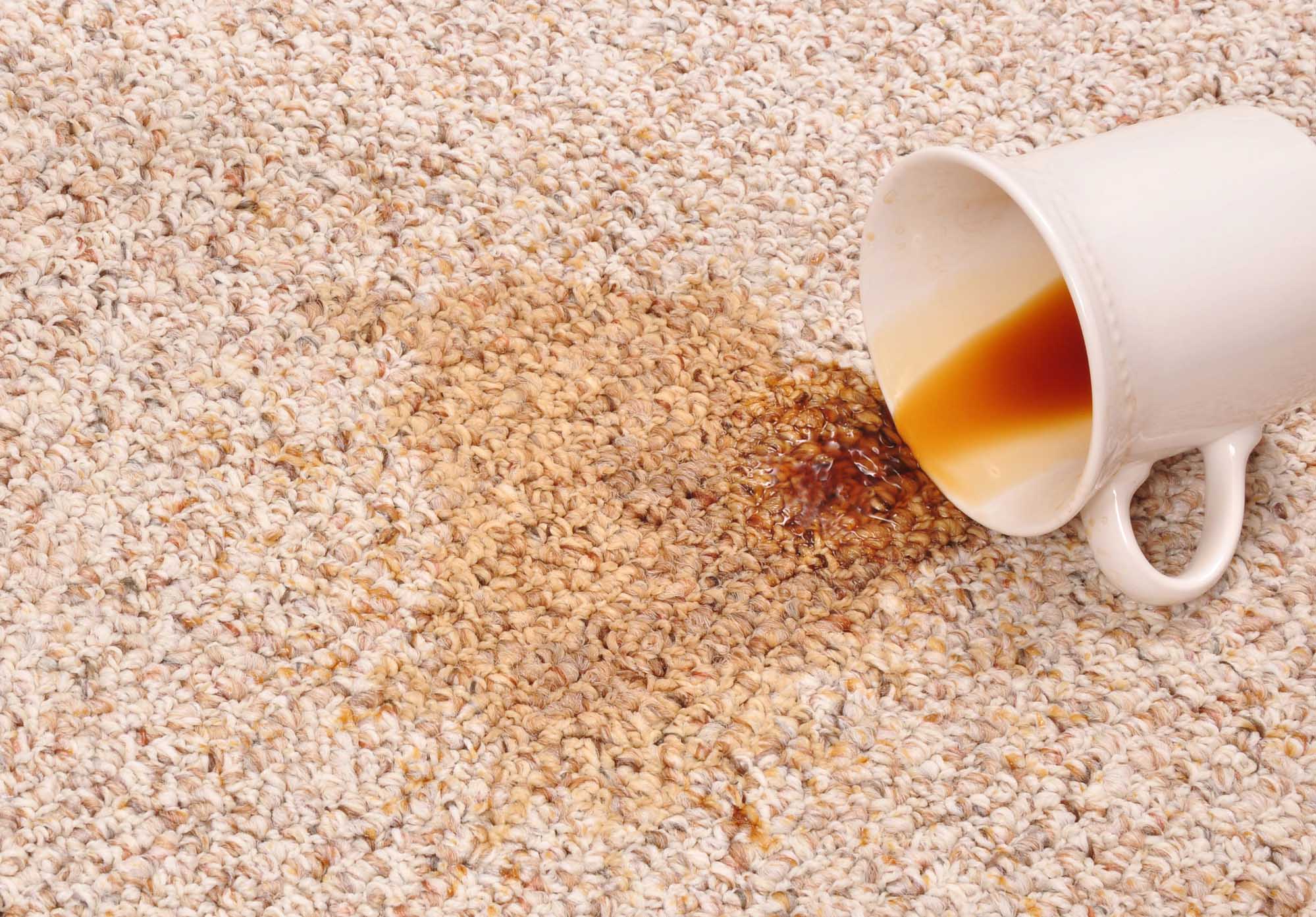 limpiar manchas de cafe