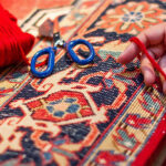 Cómo reparar una alfombra deshilachada